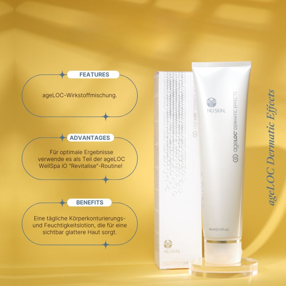 NuSkin Dermatic Effects 150ml - Nu Skin ageLOC - zur Konturenstraffung