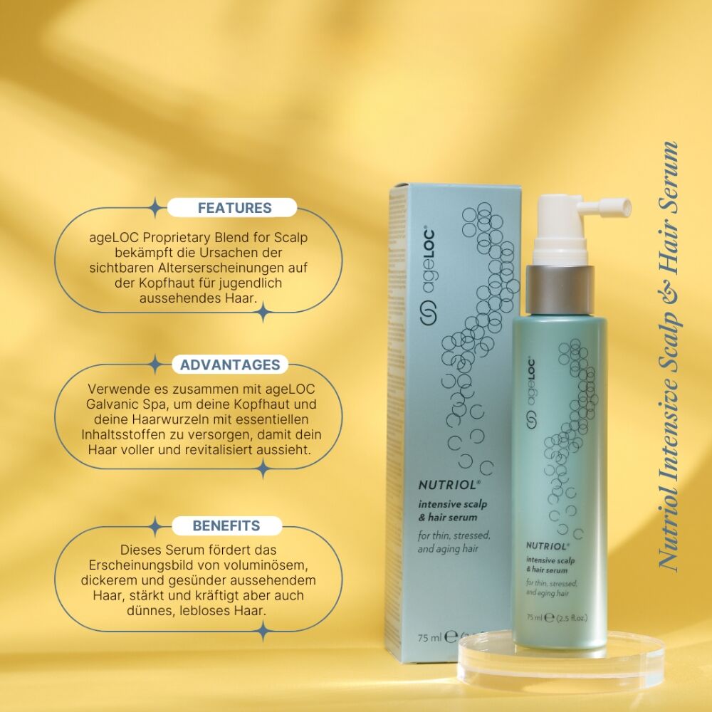 Nutriol Shampoo 200ml NuSkin Scalp & Hair - für dünnes, älteres Haar