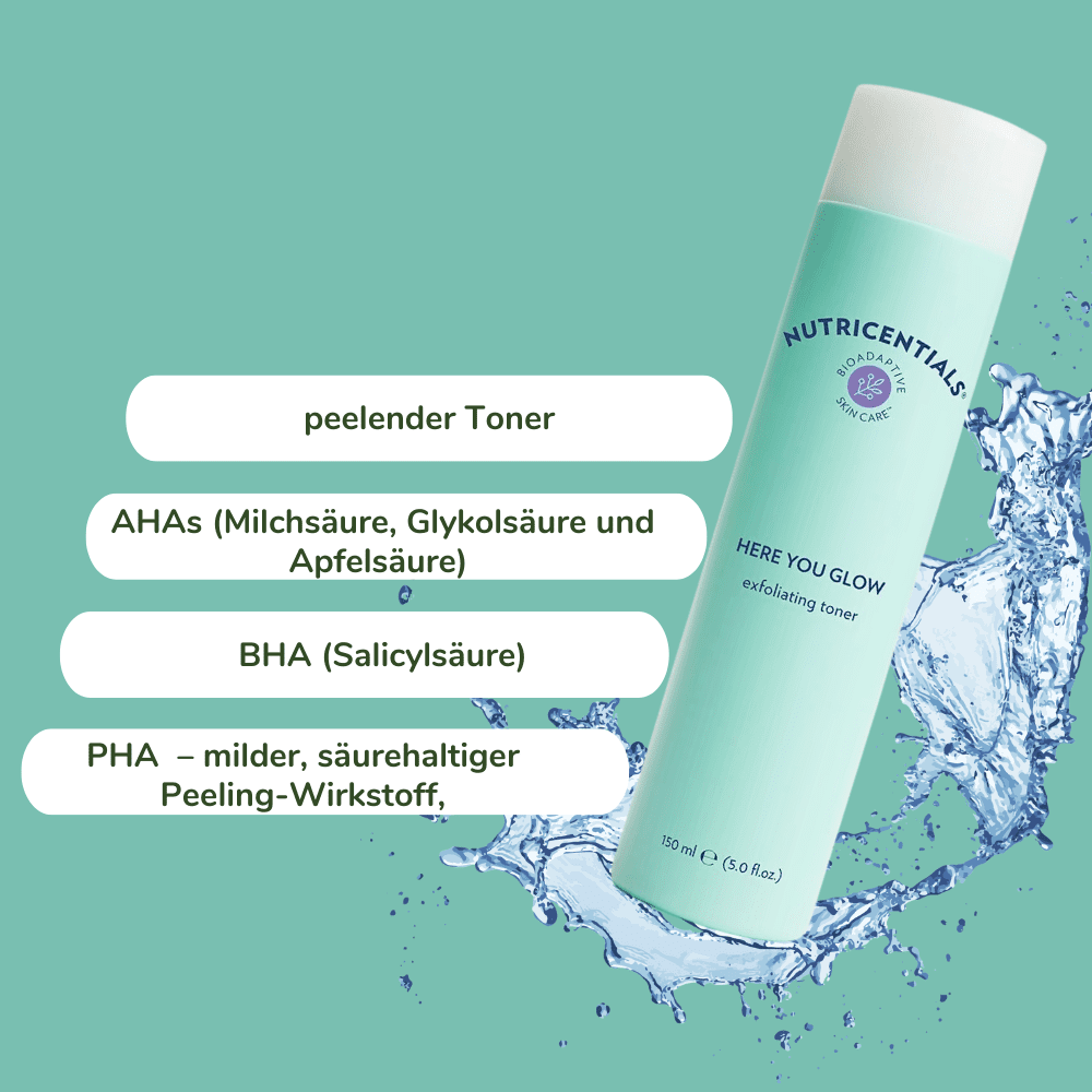 Here You Glow Exfoliating Toner 150ml Nutricentials