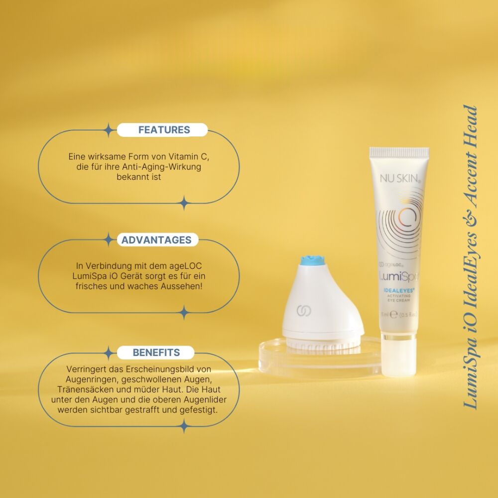 LumiSpa IO Augenaufsatz - Accent Head & IdealEyes