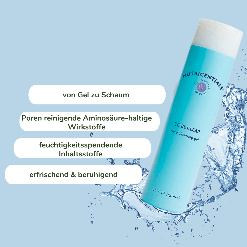 To Be Clear Pure Cleansing Gel Nutricentials Nu Skin 150ml