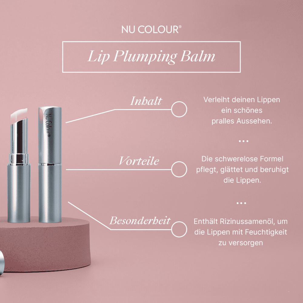 Lip Plumping Balm Nu Colour Vorteile