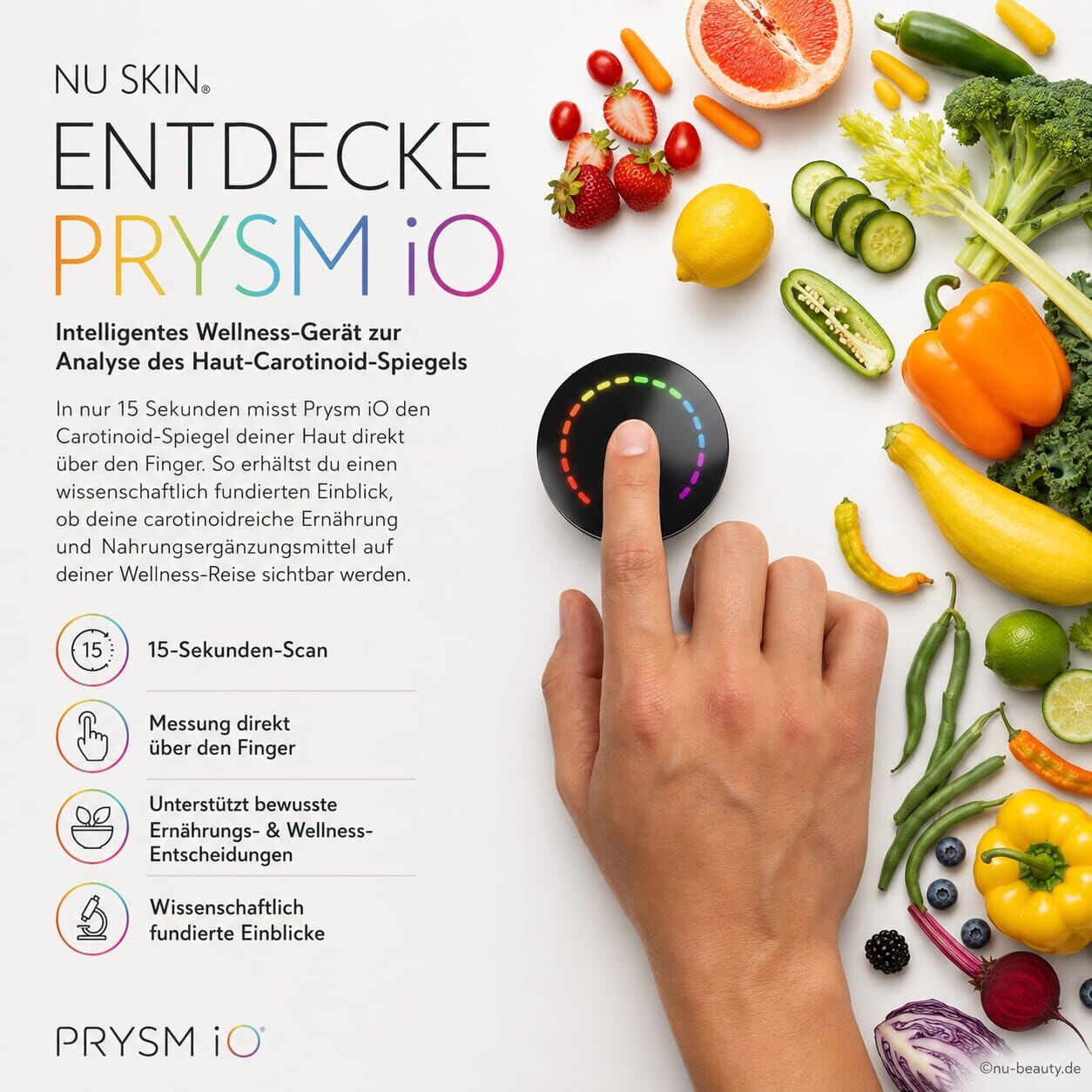 Prysm Io Carotinoid Scanner